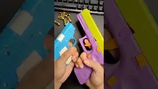 big or smol? #cutetoys #gun #stressreliever #glock