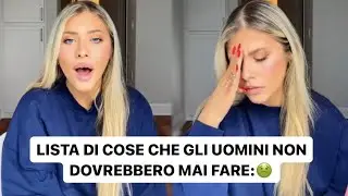 QUALSIASI COSA FACCIA un UOMO nel 2023 è SBAGLIATA