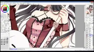 Speedpaint anime girl - Rasumi
