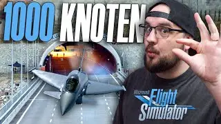 Durch einen engen Tunnel mit 1000 Knoten? Wir werden RedBull Piloten im Microsoft Flugsimulator!