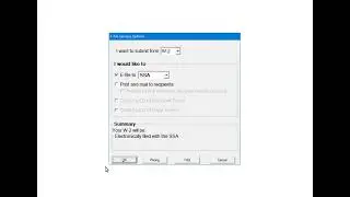 W-2 - E Filing to the SSA Using E File Services