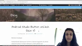 Android Studio 3. Gün Button ocClick'in 3 Hali.(3 shades of onClick :) )