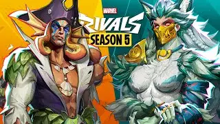 FULL SEASON 5 BATTLEPASS AND SKINS SHOWCASE IN MARVEL RIVALS!