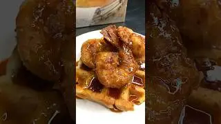 Cheddar Bay Waffles 🤝 Fried Shrimp
