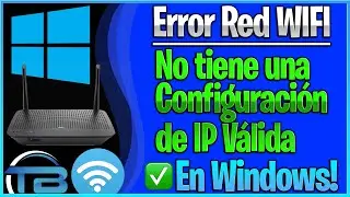 WIFI NETWORK does not have a Valid IP Configuration in WINDOWS 10 (2021) 📡 Solution to the Connec...