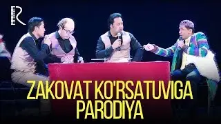 Avaz Oxun - Zakovat ko'rsatuviga parodiya 2018 (Nodirbek Hayitov, Gulom, Abror, Zohid)