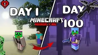 I Survived 100 Days In Minecraft Hardcore!