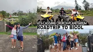 Cagsawa Church & KC Farm Travel Tour with ATV Experience near Mayon Volcano