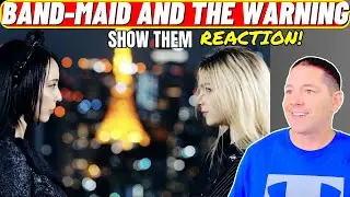 First Time Reaction | BAND MAID And THE WARNING Show Them