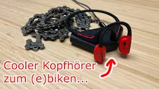 ...cooler Kopfhörer zum biken