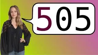 Como dizer '505' em ingles?