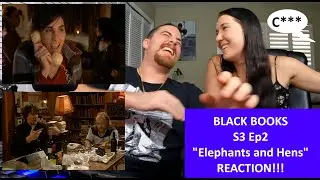 Americans React | BLACK BOOKS | Elephants and Hens Season 3 Episode 2 | REACTION
