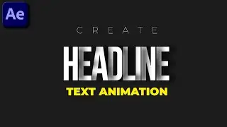 Paper Folding Text Animation in After Effects | Smooth Text Animation After Effects Tutorial