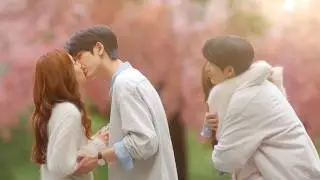 Cinderella ran all the way to find the handsome doctor, confessed her love to him,kissed him sweetly