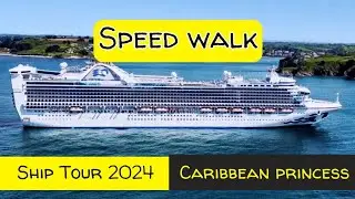 Caribbean Princess Ship Tour Speed Walk