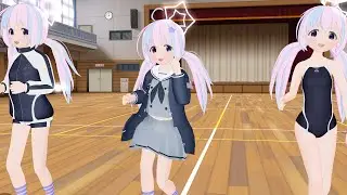 [MMD] おちゃめ機能 (Dance by Reisa from #BlueArchive)