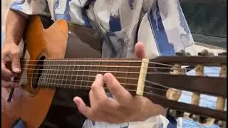 ឃុំរោង Classic Guitar 65$ ខ្សែរជ័រស្រួលលេង Tel: 070 711742 / 012 940883