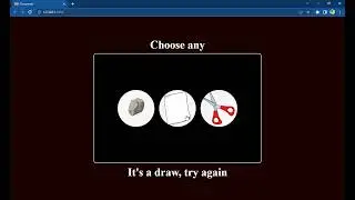 rock paper or scissors with javascript | Javasctipt | JS projects | Beginner | HTML, CSS and JS