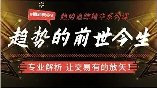 道氏理论波浪理论怎样判断趋势涨跌节奏【趋势的前世今生】