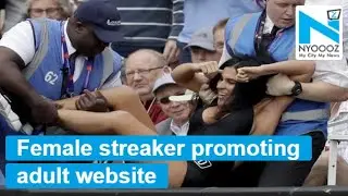 Female streaker promoting adult website tried to invade pitch during CWC 2019 final