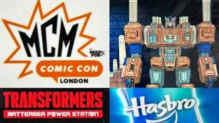 Talking transformers at MCM comic con with Hasbro & new titan reveal at Battersea! Missing links