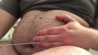Big 5-Liter Belly Bloat: Belly On The Toilet (Part 9/10)