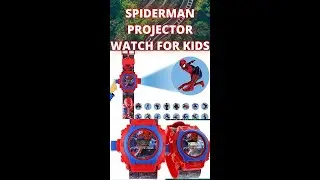 Spiderman Projector Watch For Kids