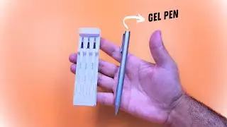 Ink Pen vs Deli Metal Gel Pen