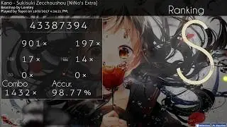 osu! | Kano - Sukisuki Zecchoushou [Nino's Extra] #1 +HDHR 6.84*