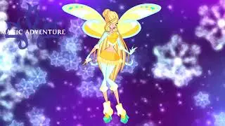Winx Club - Daphne All Full Transformations up to Onyrix!