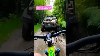 БТР в лесу? 🤔 #mtb #велосипед