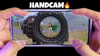 NEW😱BEST HANDCAM🔥 with SENSITIVITY & SETTING 2024| 4 Finger claw Gyroscope | PUBG MOBILE