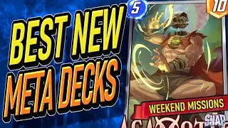 Top 10 Meta Decks! How to Use Iron Patriot and Galacta After the OTA! Marvel Snap