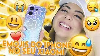 EMOJIS iOS no SEU XIAOMI | 3 fontes do iPhone