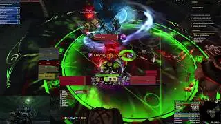 WoW BFA 8.0.1 - Waycrest Manor Mythic - Blood Death Knight