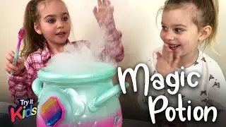 Magic Mixies Cauldron Toy - Step by Step Mist Potion Reveal