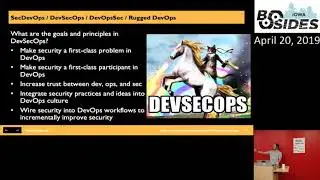 BSidesIowa 2019 "DevSecOps Key Controls for Modern Security Success"