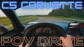 Straight Pipe C5 Corvette POV Drive
