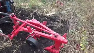 осенняя вспашка Т 16 плуг VIRAX