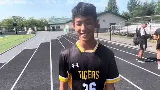 North Allegheny Jr Justin Chen post match | NA 3, N. Catholic 1 | JRK Memorial Classic