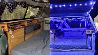 Homemade Wooden Camper Shell Conversion