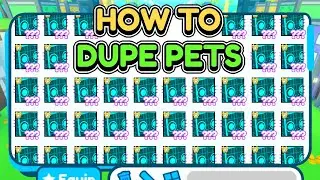 😈*TUTORIAL*🤑HOW TO DUPE PETS IN Pet Simulator X