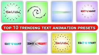 Top 10 Alight motion text animation preset link | Alight motion text preset link | text preset
