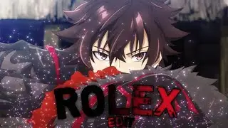 Rolex anime edit / I got a cheat skill in another world anime . #harshAMV