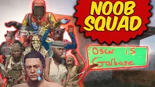 THIS IS WHAT A COMBINED 150 HOURS OF A CLAN LOOKS LIKE....   The Noob Squad Assembles (Rust Movie)