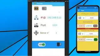 Modbus  TCP IP  server for mobile