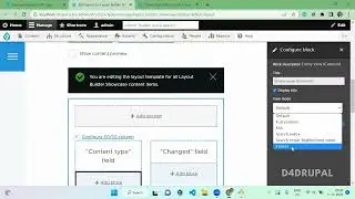 Ctools module to render entity view mode in layout builder Drupal 9 | D4Drupal