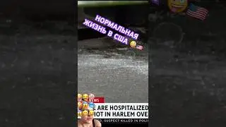ЧЕТВЕРЫХ ПОДСТРЕЛИЛИ В США, ГАРЛЕМ! 🇺🇸😱🤪 Просио нормальные будни в Нью Йорке 