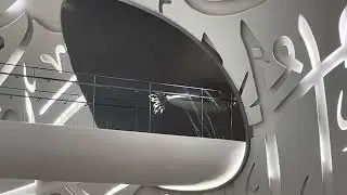 Fish ￼Flying in future museum Dubai