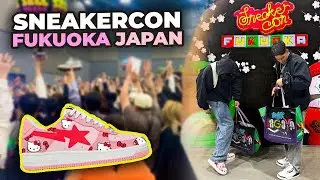 SNEAKERCON IN JAPAN!?!?